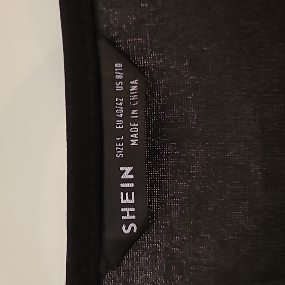 Shein Black Top - Picture 4 of 5